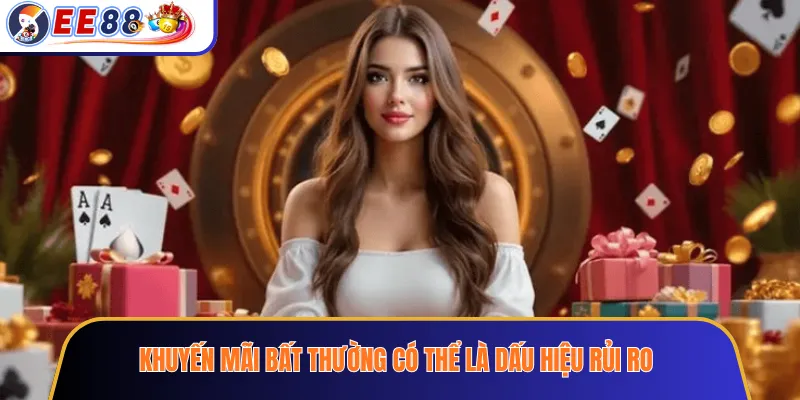 Khuyến mãi bất thường có thể là dấu hiệu rủi ro